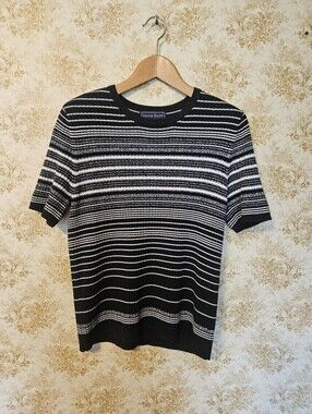Vintage Y2k Laura Scott Knit Sweater